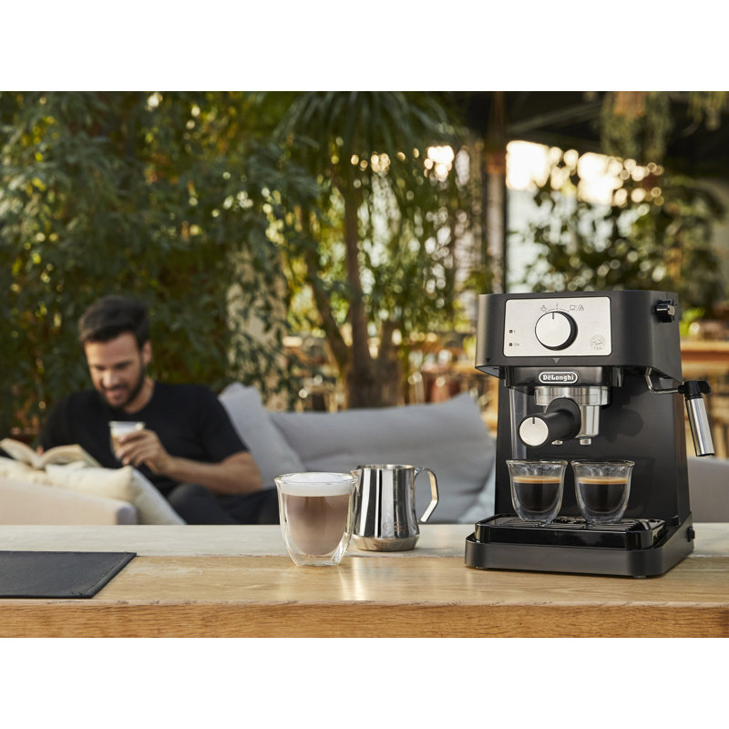 De'Longhi Stilosa Manual Espresso Machine, Latte De'Longhi Stilosa Manual Espresso Machine, Latte